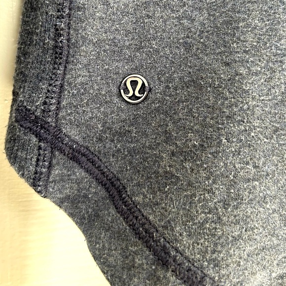 LULULEMON 1/2 Zip Hoodie Thin Running Top Sweatshirt, Heathered Blue, Size Small - Picture 14 of 16